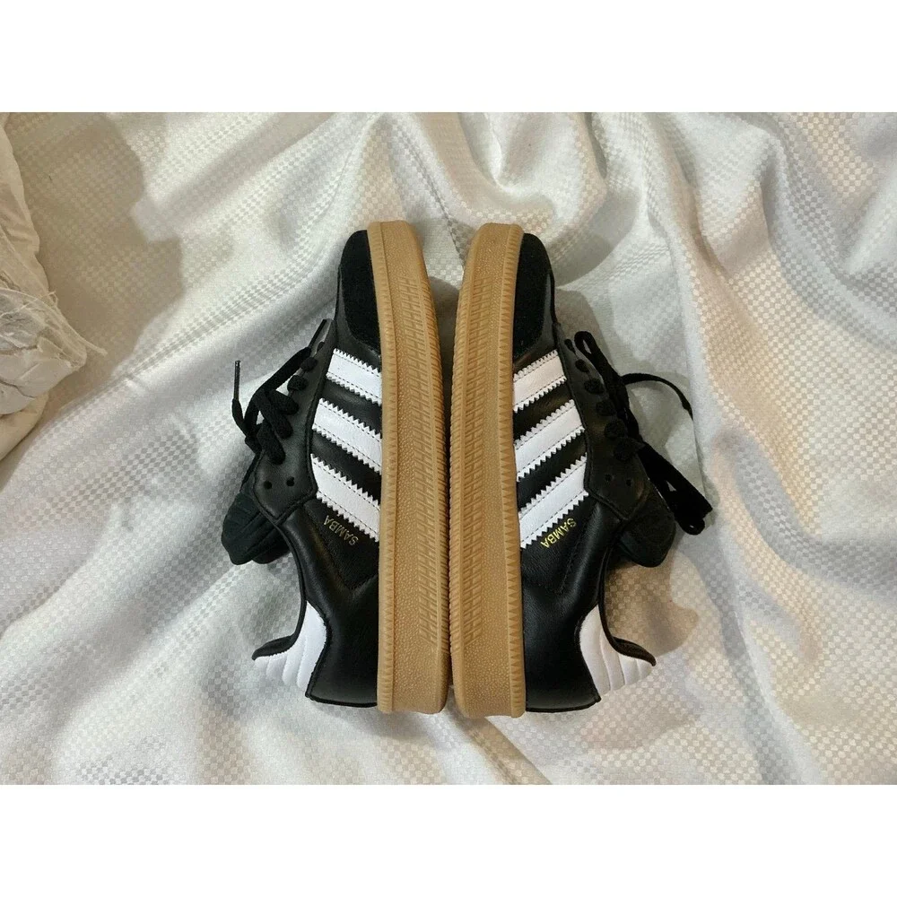 Adidas Samba XLG Core Black Gum Sole Fashion Sneakers Men's Women’s (New)